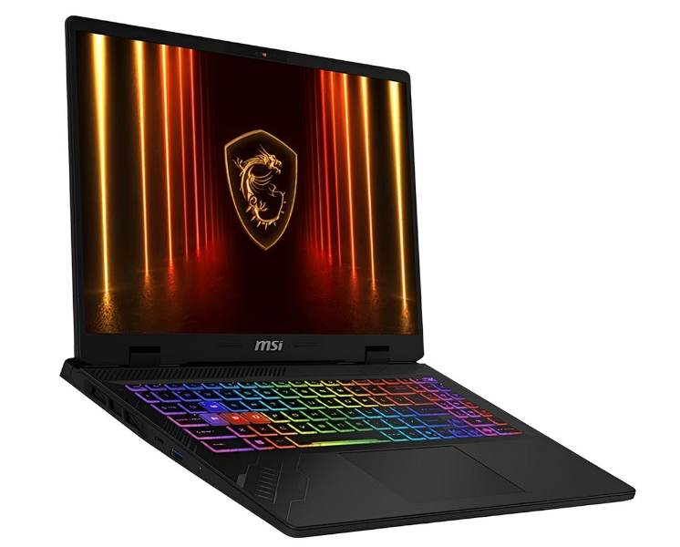 Notebook MSI Crosshair A16 HX en color Cosmos Gray - vista 4